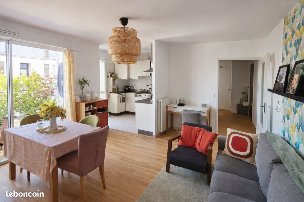 Appartement 3 pièces 59 m² · à Montgermont · 58,8 m² · 214 900 €