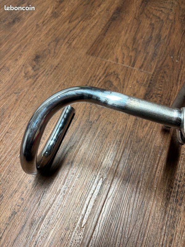 Guidon Vélo Ancien Belleri 25-410 Aluminium - R536
