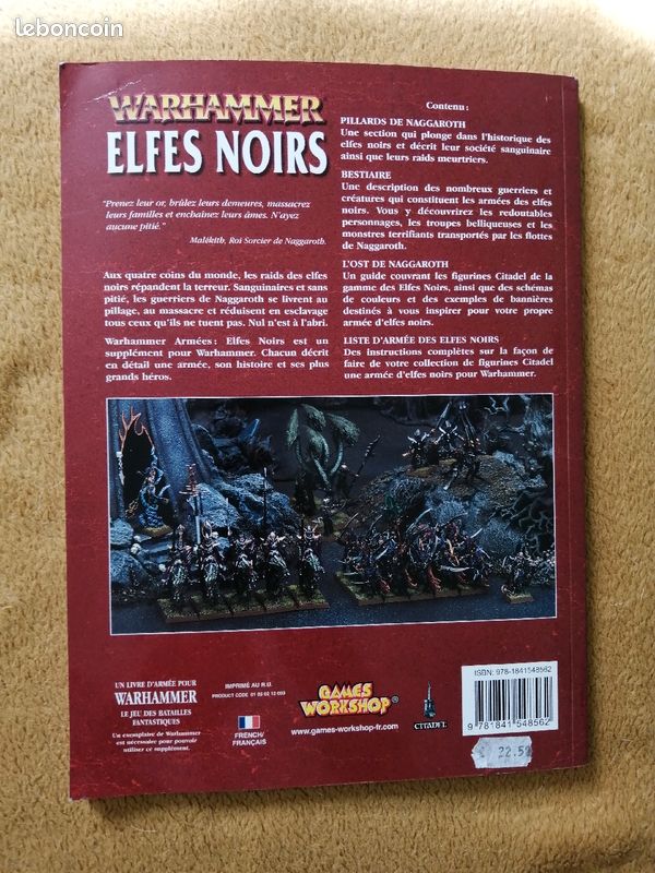 Livre Warhammer elfes noirs (image 2)