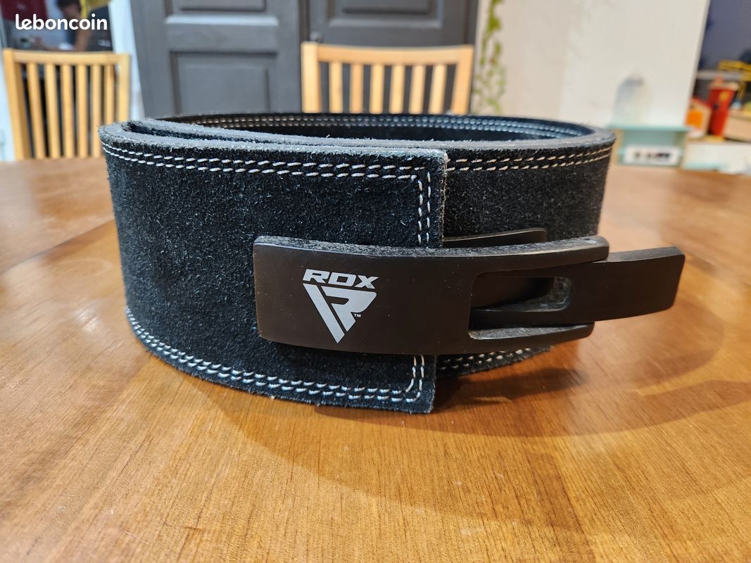 Vends ceinture de musculation RDX - fermeture à levier (image 2)