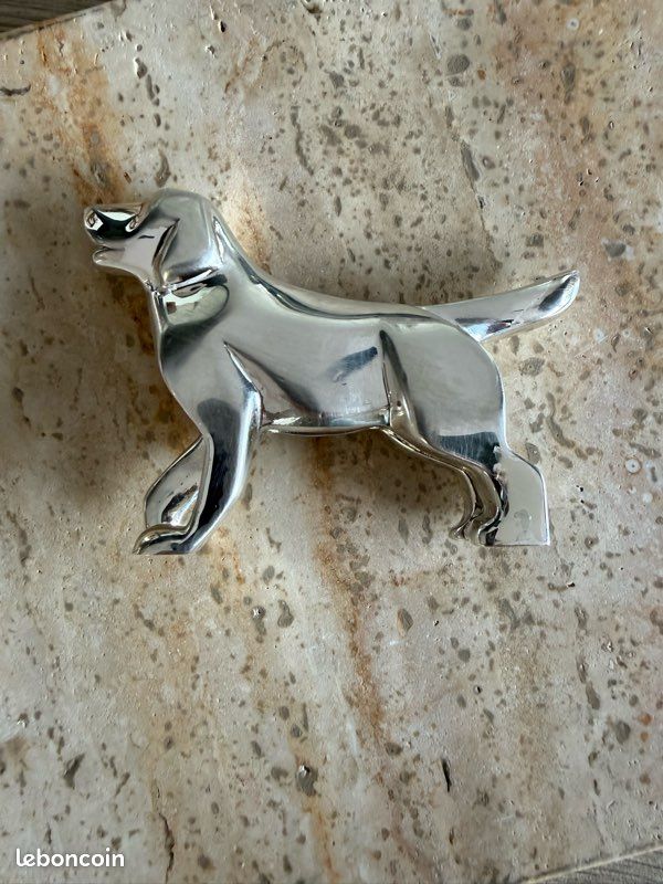Chien Christofle argenté (image 2)