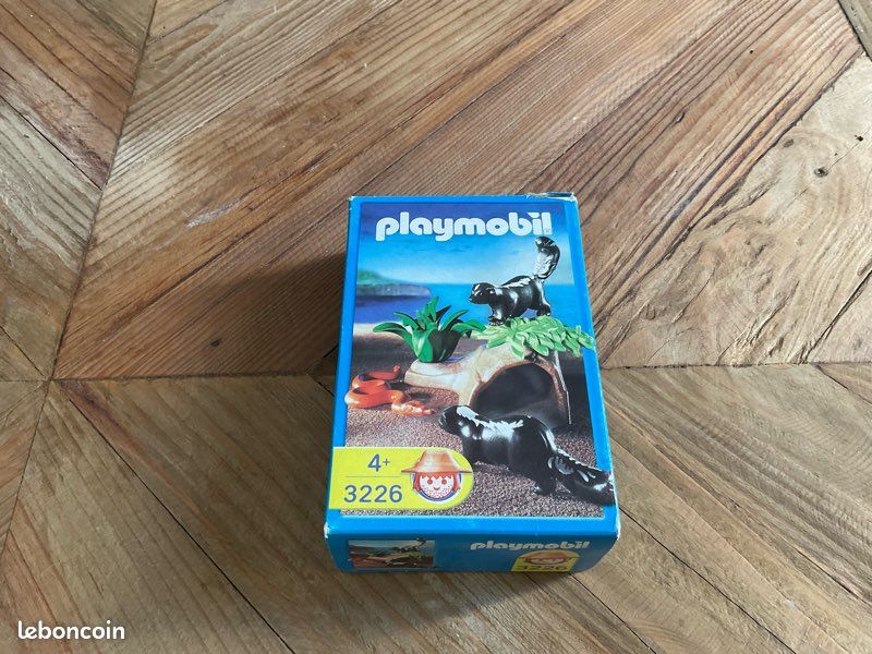 3226 : Playmobil - Moufettes / abri (image 1)