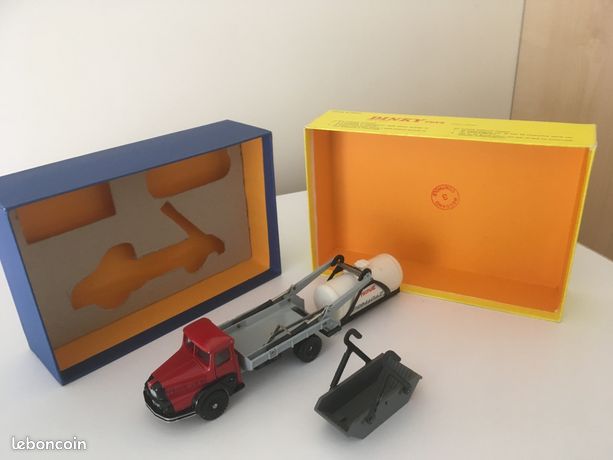 Dinky Toys France – UNIC Multibenne Et Citerne PRIMAGAZ – Réf 805 – Avec Boîte