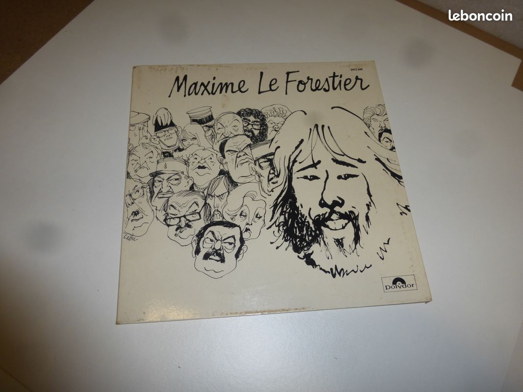 Disque maxime le forestier 33 tours (image 1)