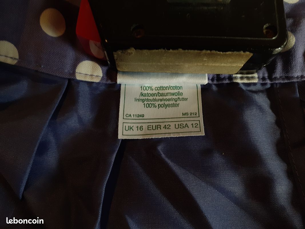 Jupe droite Laura Ashley années 80 (image 6)