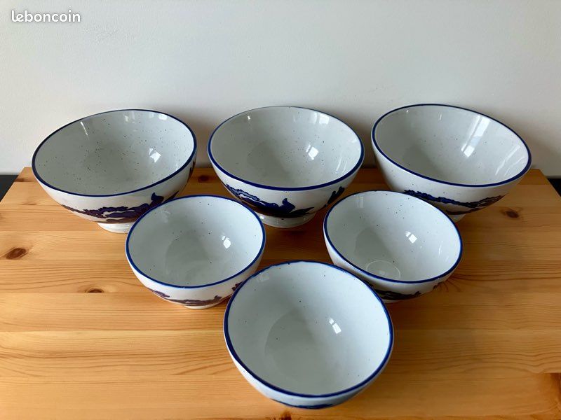 Bols en porcelaine - motif floral (image 4)