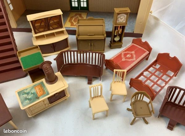 Mobilier Miniature Poupée Jean Hoefler Années 70 - La Buanderie De Jeannette - Blister