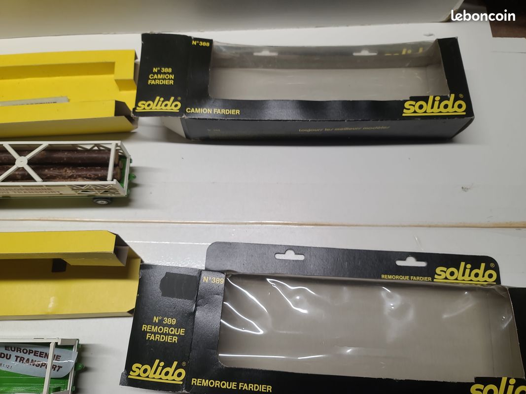 SOLIDO NR. 388 CAMION FARDIER EUROPEENNE DU TRANSPORT MIB