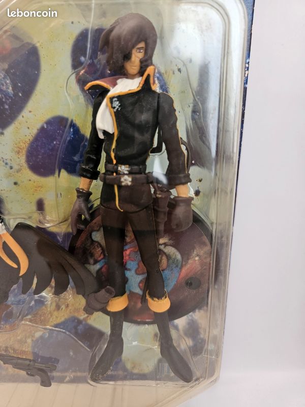 Figurines Albator & Torisan – Jesnet 1998 – 10cm – Japon – PVC – Boîte Scellée
