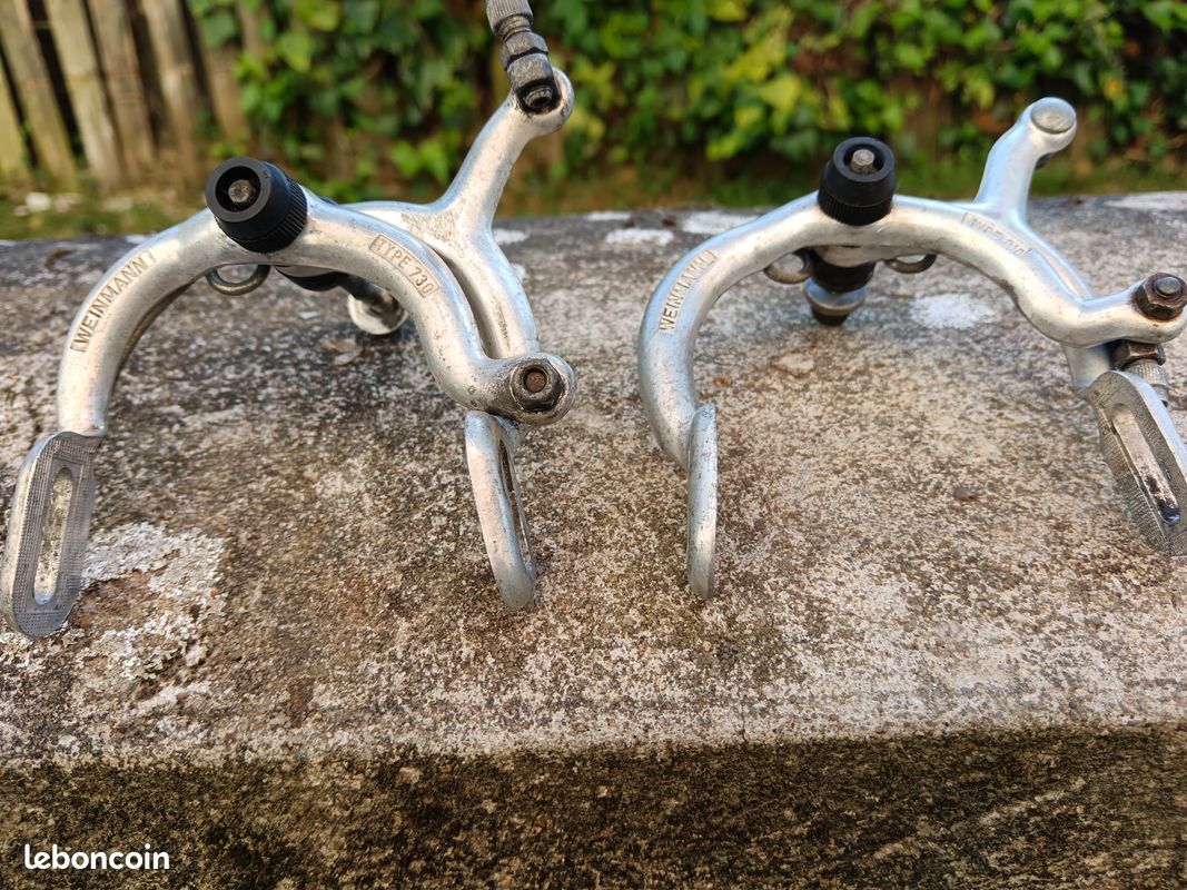 Étrier De Frein Arrière Weinmann 570 – Blanc, Pour Vélo Rétro, NOS (neuf De Stock)