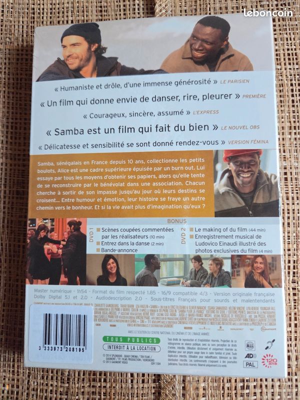 DVD : SAMBA neuf sous blister (image 2)