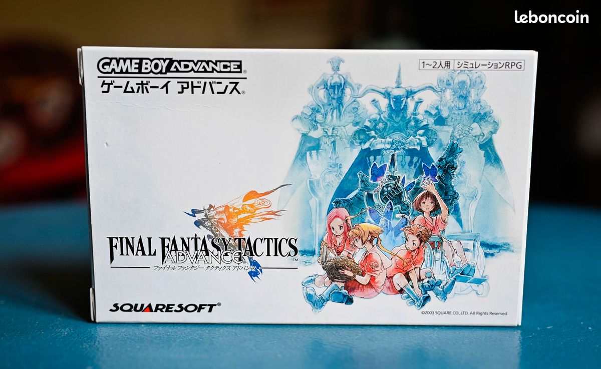Final Fantasy Tactics Advance GBASP set (japan import
