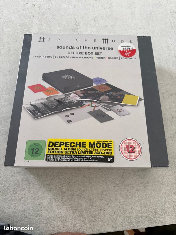 Depeche mode Sounds of the universe Deluxe box set - CD - Musique Depeche mode Sounds of the universe Deluxe box set - CD - Musique