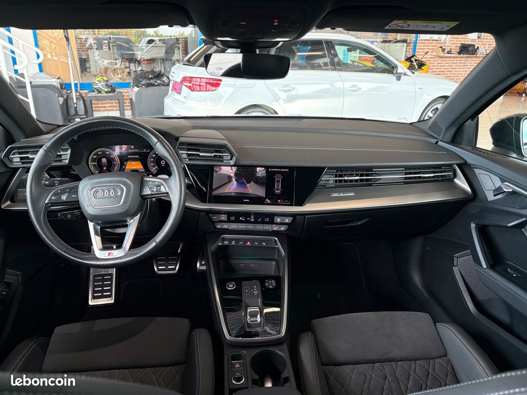 Audi A3 sportback 45 TFSI e 245ch Compétition S line s tronic GPS-LED-VRTUAL COCKPIT-CAMERA-KEYLESS- (image 10)