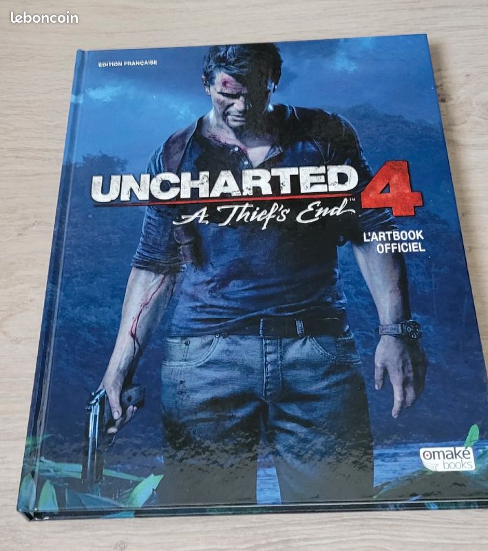 ARTBOOK officiel Uncharted 4 - édition française - 186 pages (image 1)