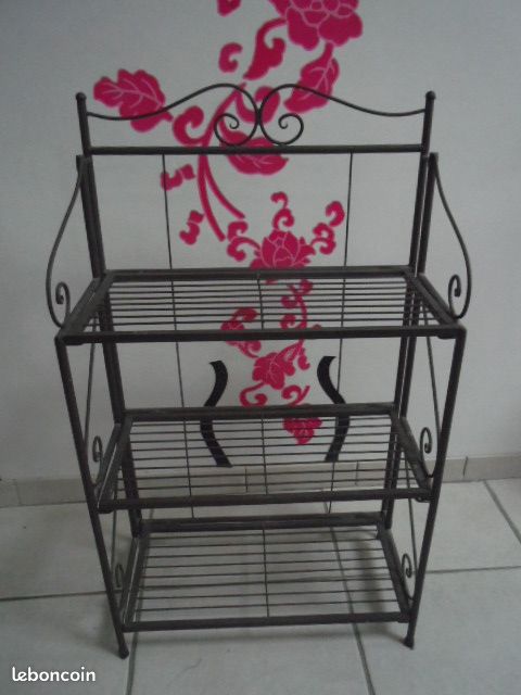 Meuble Etagere en fer forgé (image 1)