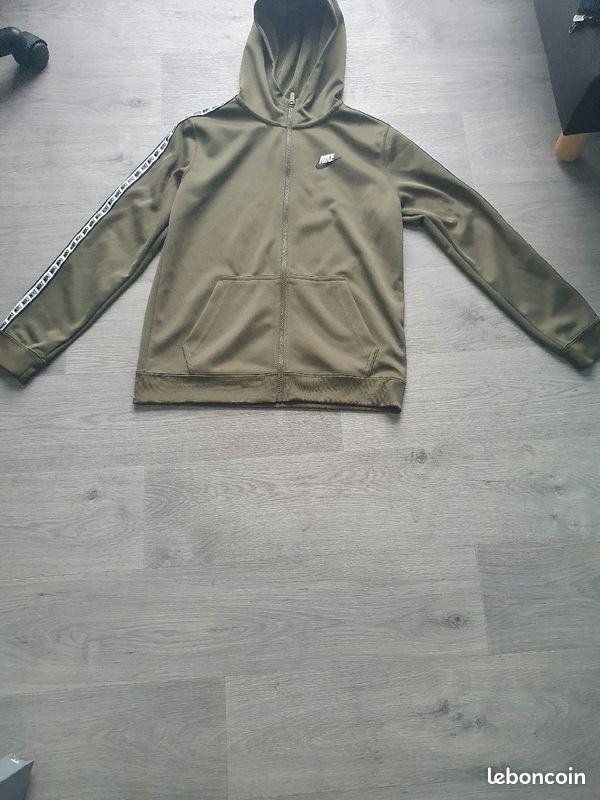 Veste nike kaki 14ans-15ans (image 4)
