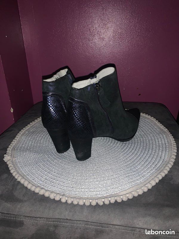 Boots femme cuir (image 4)