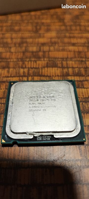Processeur Intel core duo E8400 (image 1)
