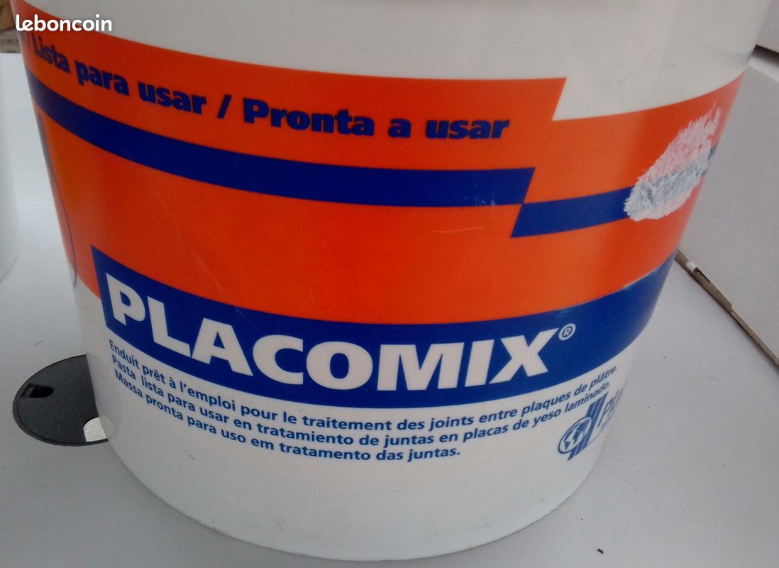 Enduit placomix 6 Kg 4 litres placoplatre pour joints livraison (image 1)