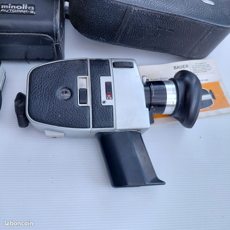 Máquina de Filmar Super 8 Minolta Autopak-8 D6