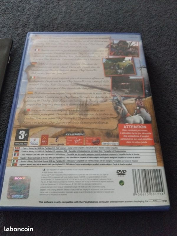 Jeu Donkey Xote PS2 – Complet, Testé, Version Française