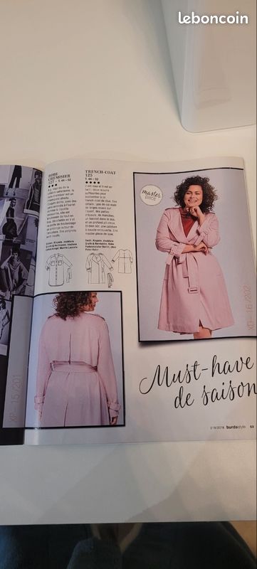 Magazine Burda Style N°218 - Février 2018, Les Tendances - Occasion