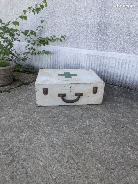 Valise De Pharmacie / Docteur Vintage – Déco Industrielle Pour Loft, Atelier, Salon