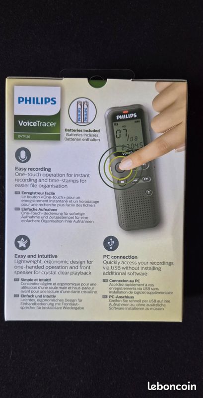 Enregistreur vocal Philips (image 2)