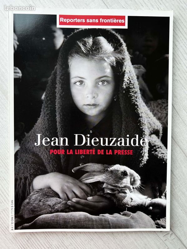 Livre photo RSF "JEAN DIEUZAIDE POUR LA LIBERTE DE LA PRESSE" (image 1)