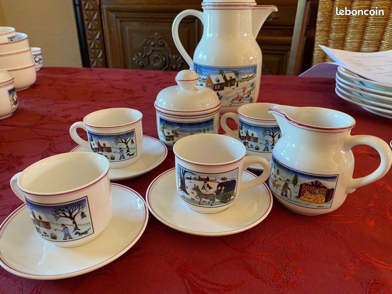 Service à café villeroy&Boch hiver (image 1)