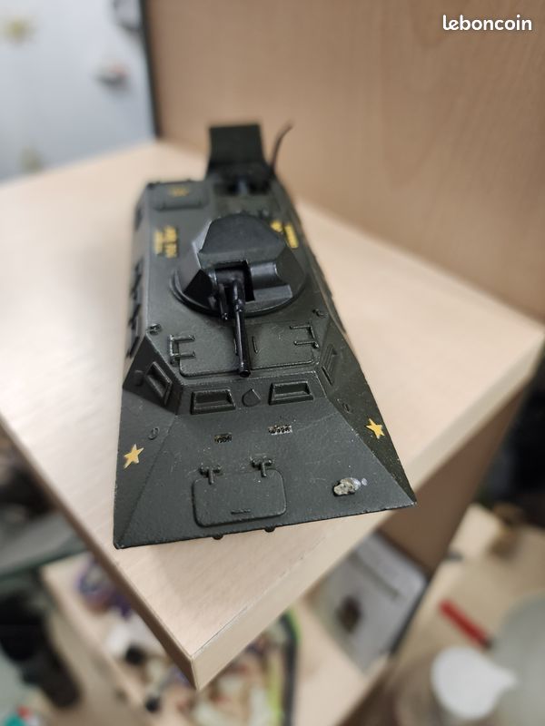 Solido 1/50, blindé XM 706 avec Tourelle Panhard 75 Français
