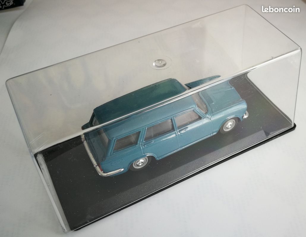Eligor CEC 1/43 – Simca 1500 Break Verte Avec Personnage Et Boîte, Occasion
