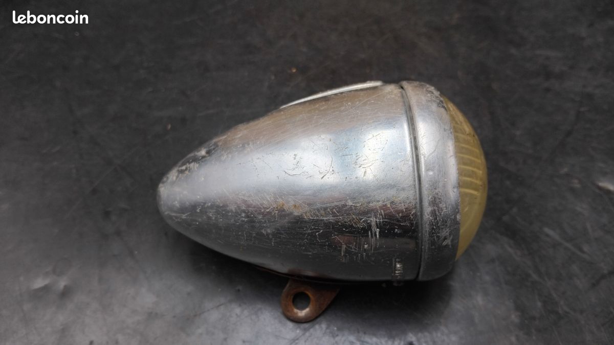 Phare avant SOUBITEZ vélo randonneur ancien vintage bike
