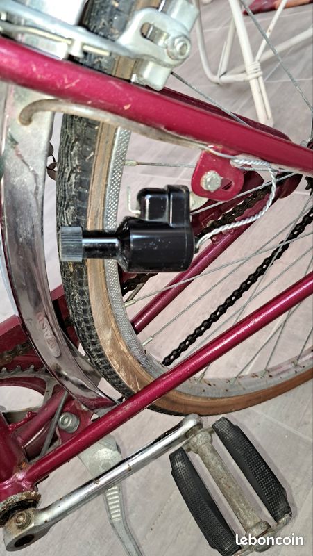 VELO FEMME MERCIER Authentique VINTAGE 1970 Tout d'origine (image 8)