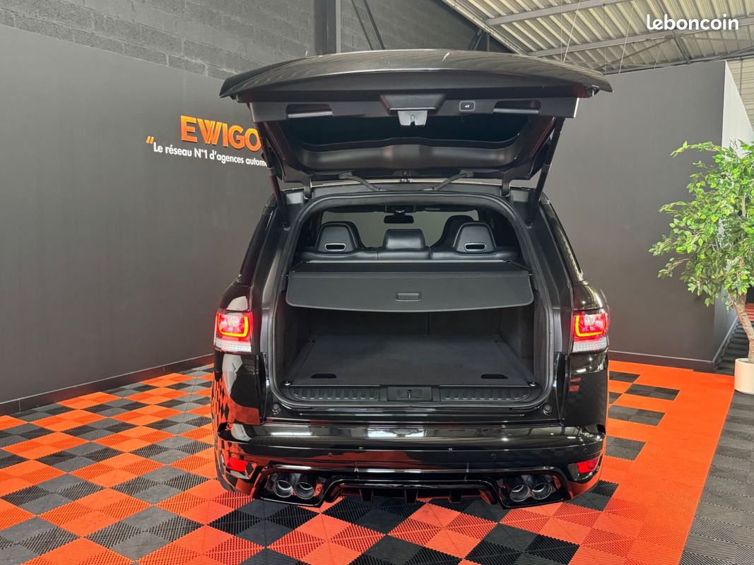 LAND ROVER RANGE ROVER SPORT V8 5.0 550 CH SVR / ORIGINE FRANCE / TOIT OUVRANT / MERIDIAN / CAMÉRA / SUIVI LAND ROVER COMPLEt (image 11)