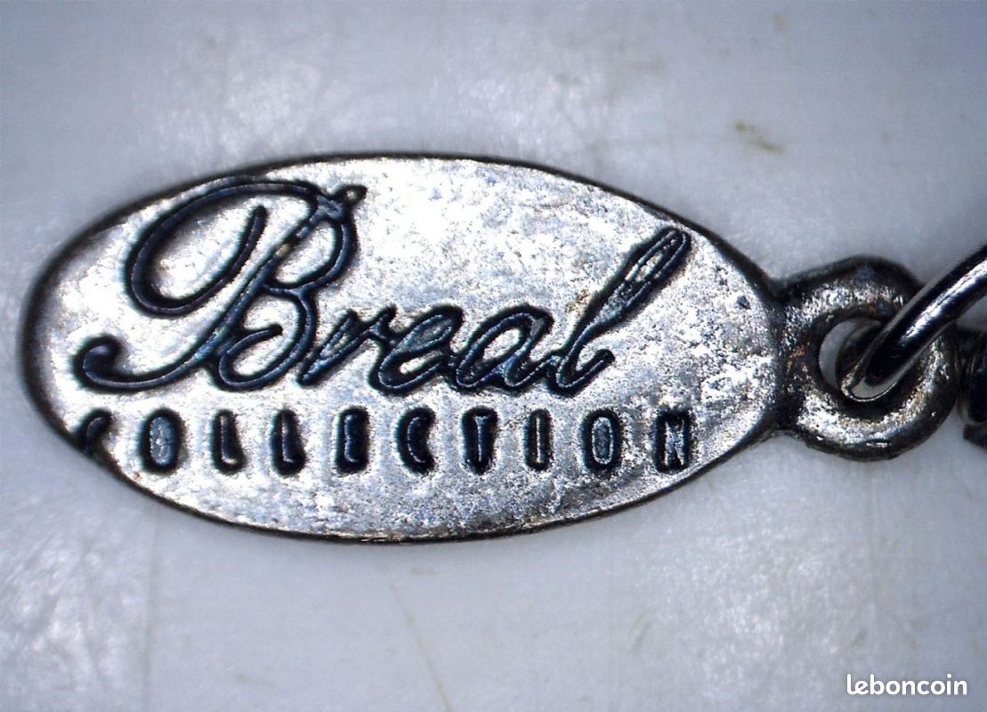 Collier Vintage Bréal Collection Couleur Or Avec Cristaux - Modèle 5660, Patine Parfaite