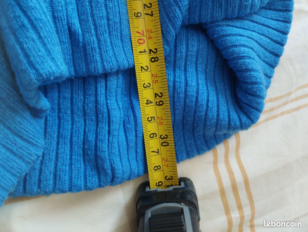 Pull femme bleu An ii vito 5XL 52 B2 (image 11)