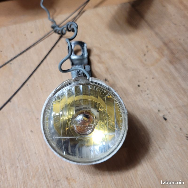Ancien Phare De Vélo Soubitez – France – Vintage – Modèle Jan19B