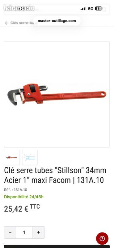 Compresseur 50L 2,5HP FACOM Série Silver débruité