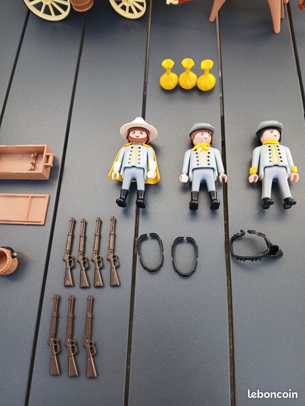 Playmobil chariot sudistes vintage (image 4)