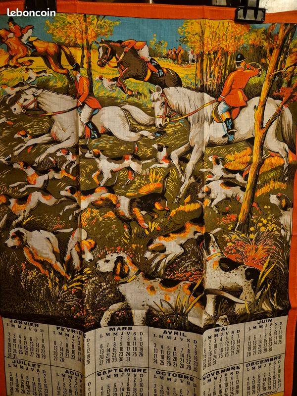 🎂Torchon Calendrier - 1978🎂 (image 5)