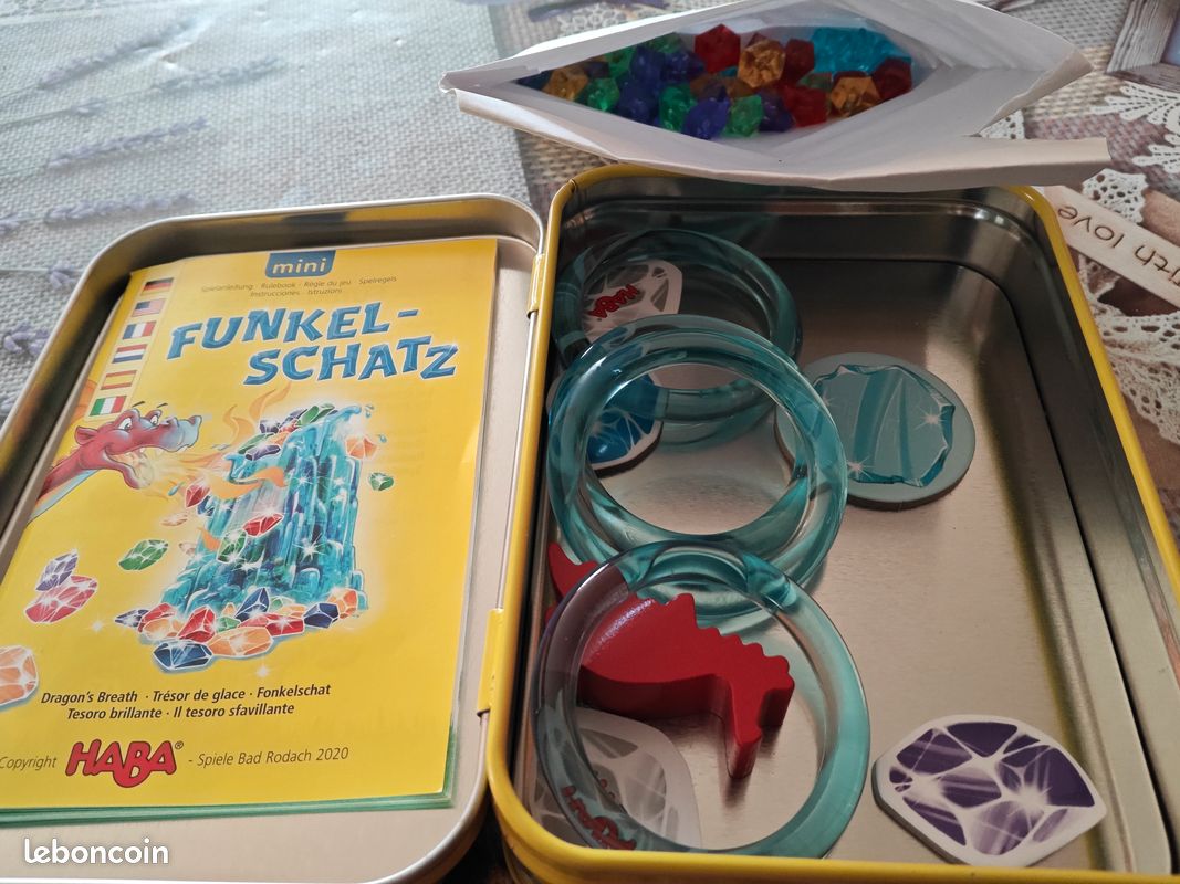 Trésor De Glace – Gioco Da Tavolo Per Bambini (Kinderspiel Des Jahres 2018) – Draghi E Pietre Preziose