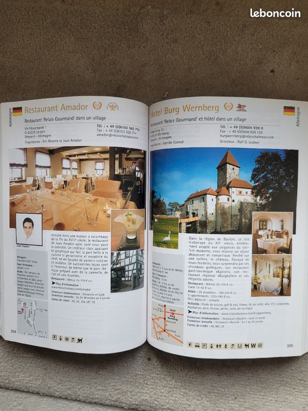 Guide RELAIS & CHÂTEAUX État neuf (image 2)