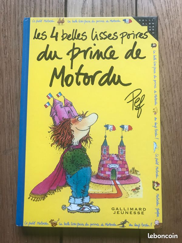 Les 4 belles lisses poires du prince de Motordu édition Gallimard jeunesse (image 1)