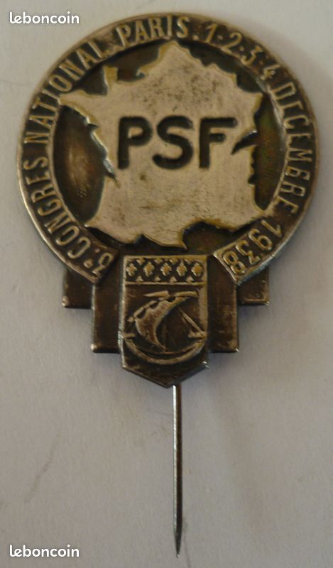 Insigne FOIRE DE PARIS 1945/1950 Original émail Arthus