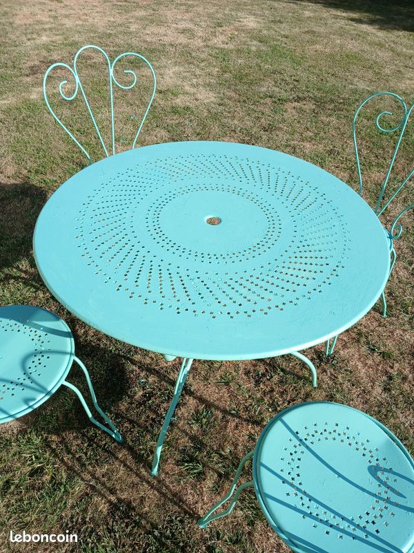 Salon de jardin Fer forgé Ancien Fermob (image 4)