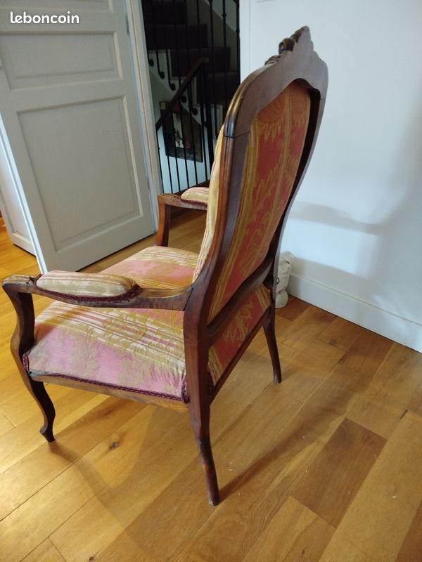 Fauteuil bergère ancien (image 2)