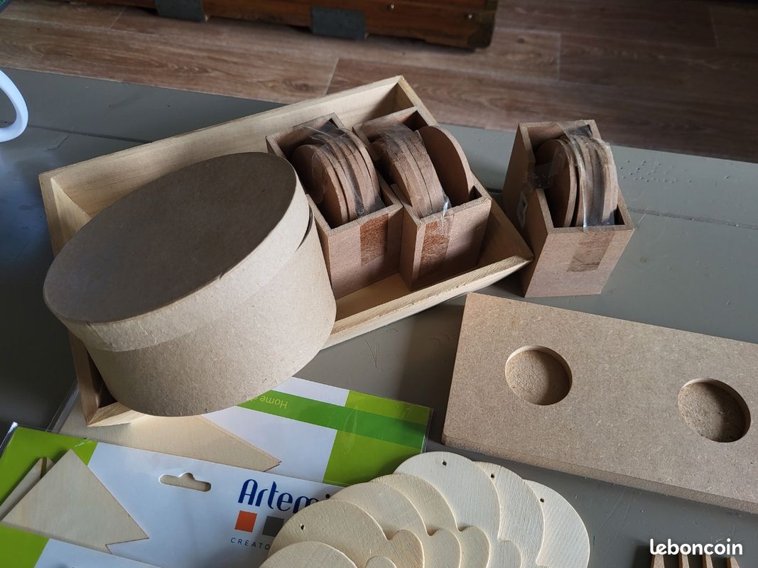 Support en bois à décorer (image 3)