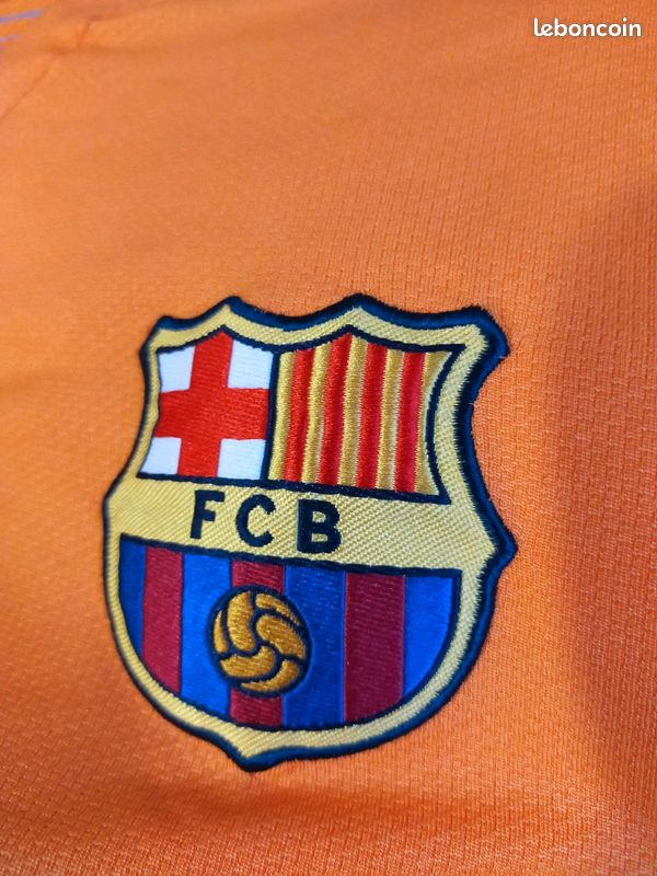 Maillot Extérieur FC Barcelone 50 Ans 2007 - Nike, Taille S